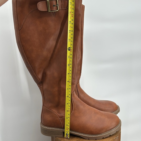 10W Tall Brown Riding Boots NWOT - Picture 8 of 11